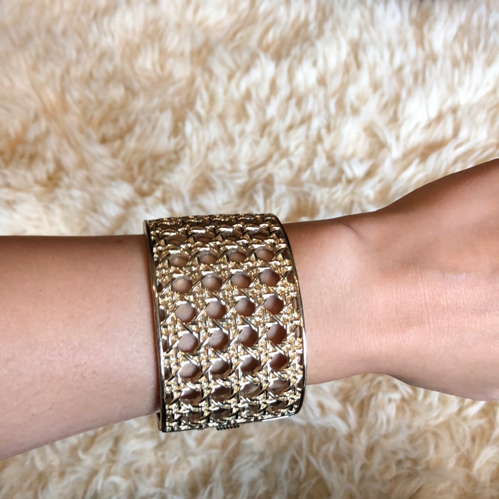 Banana Republic basket weave bracelet